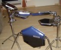 SDSV Pad Set 5-piece blue burst (good condition with normal signs of wear) (4)