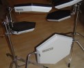 Simmons SDS8 Pad Set white (used condition) (2)