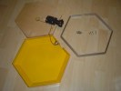 SDSV Pad Set 3-piece (BD + 2x TT) tequila sunrise (very good condition) (2)